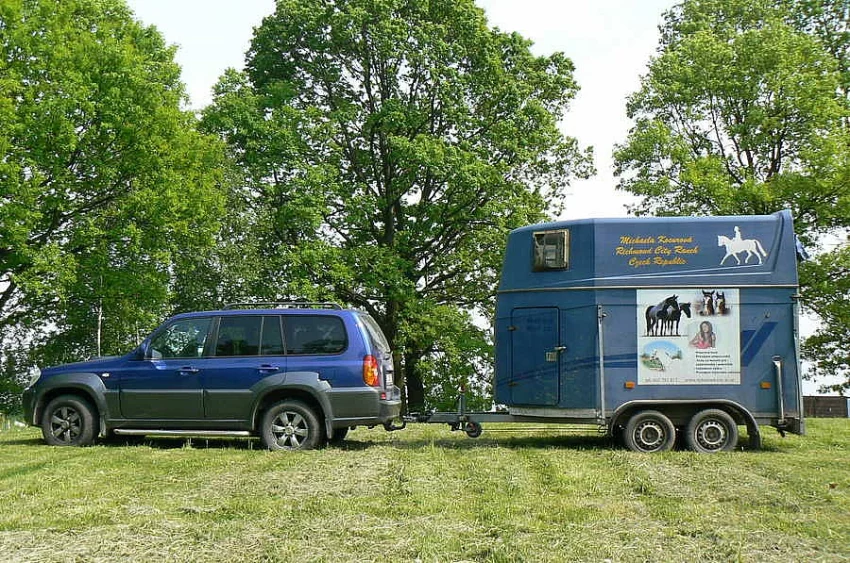 Pronájem přepravníku, přeprava koní